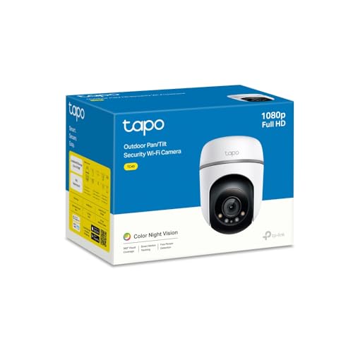 Pan/Tilt Smart Outdoor Security Camera