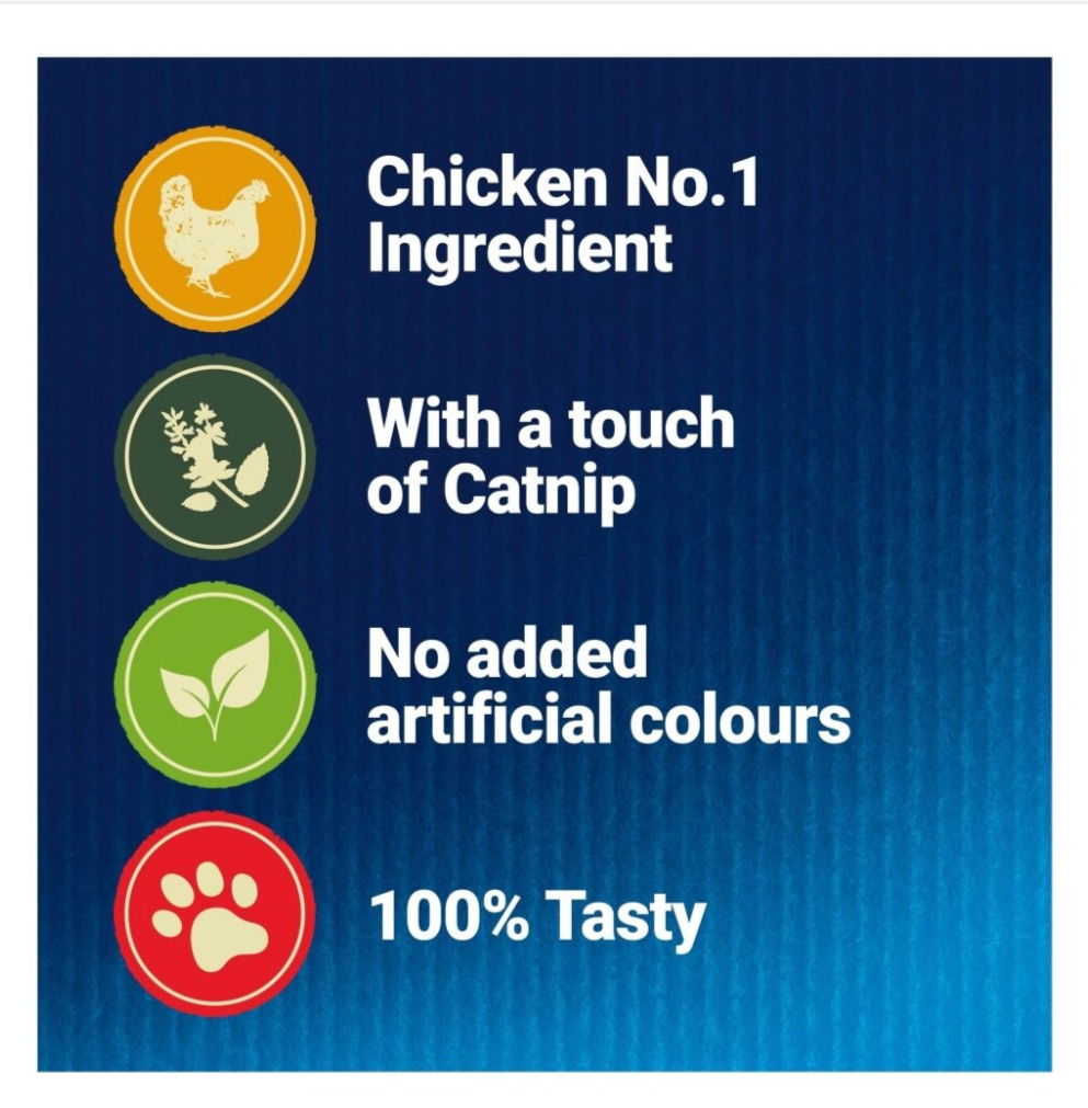 Felix Naturally Delicious Chicken Cat Treats 50g - Sayby’s Sanctuary