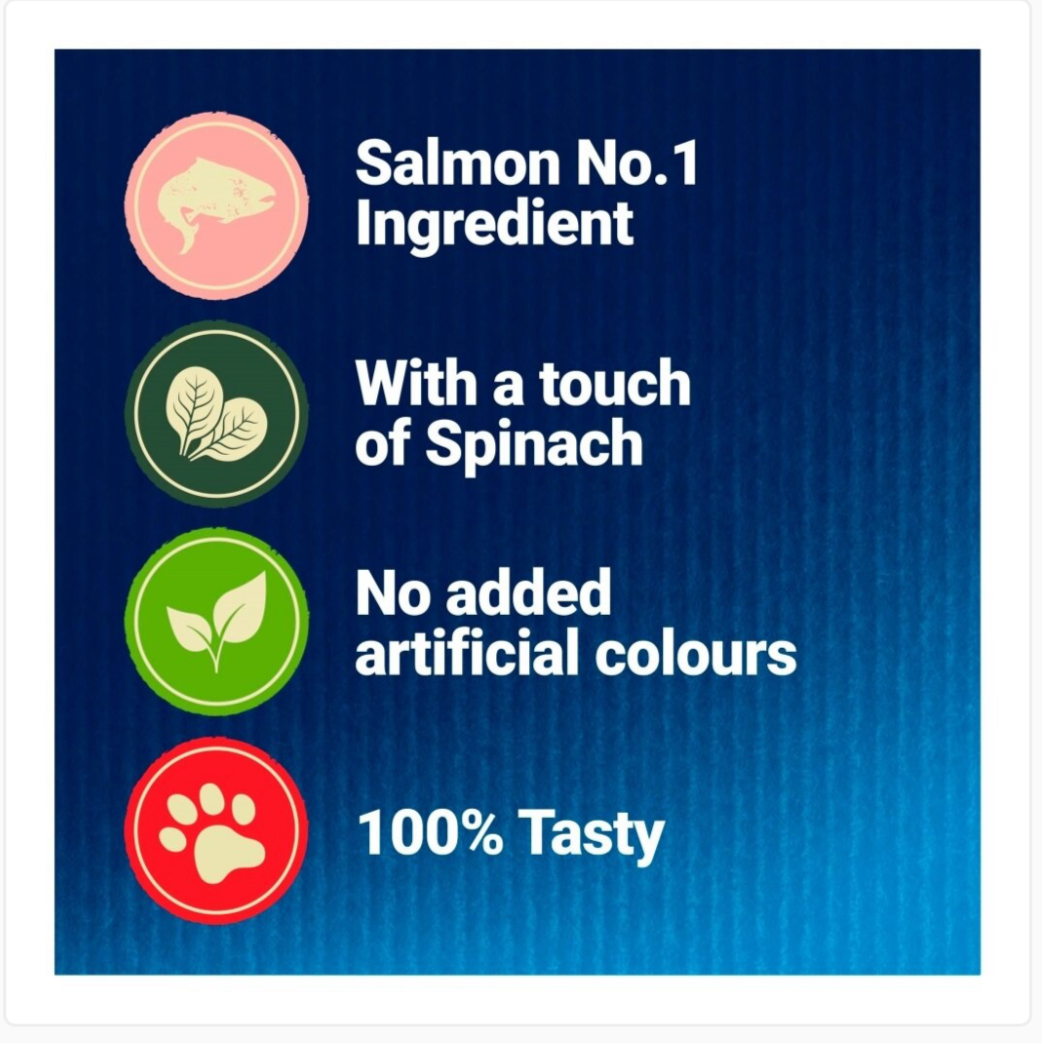 Felix Naturally Delicious Salmon Cat Treats 50g - Sayby’s Sanctuary