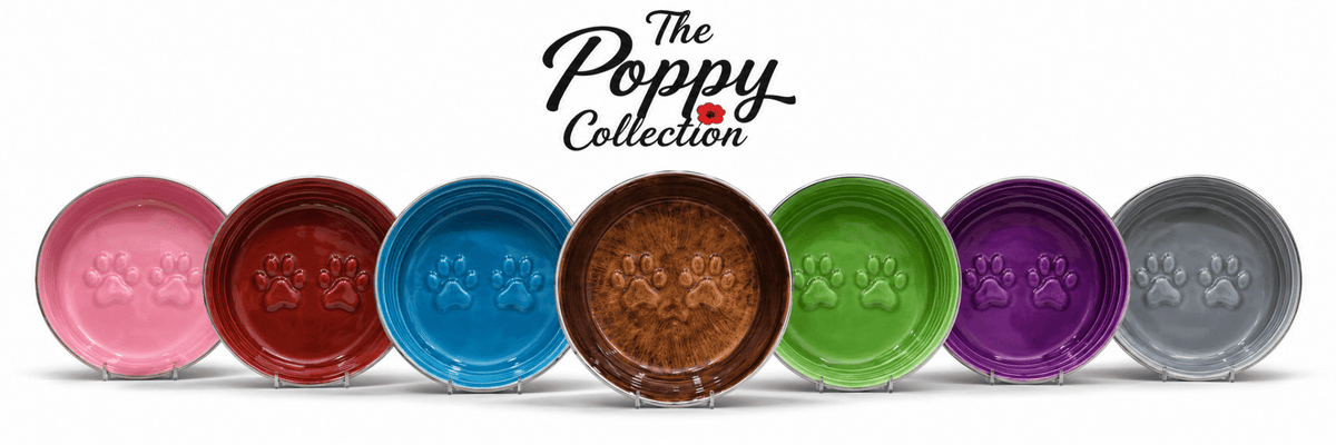 The Poppy Collection Dog Bowl - Violet - Sayby’s