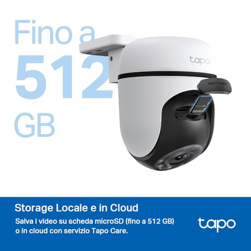 Pan/Tilt Smart Outdoor Security Camera