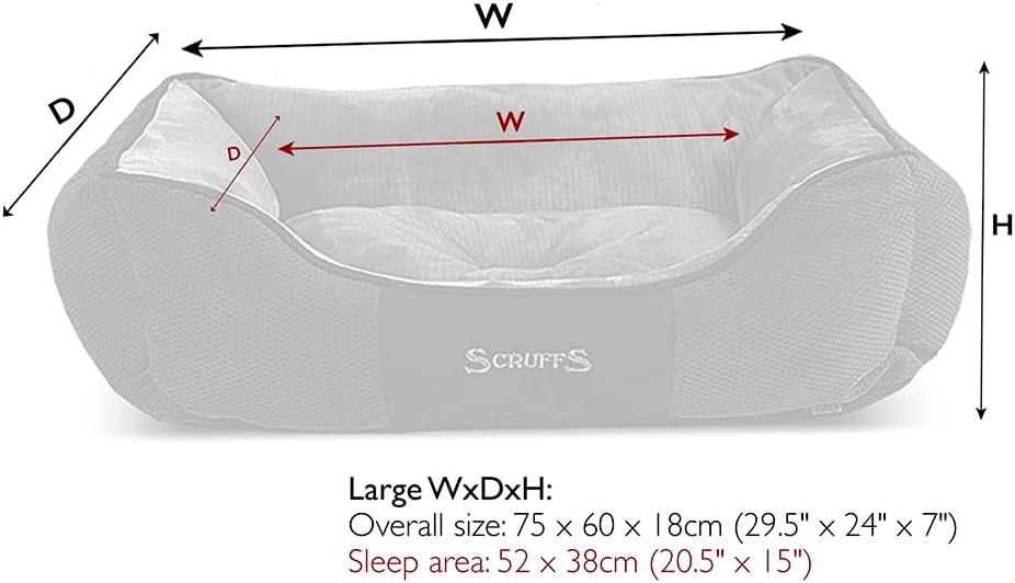 Scruffs Chester Box Bed Graphite