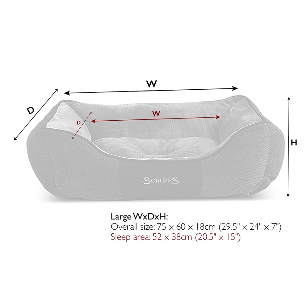 Scruffs Chester Box Bed Graphite