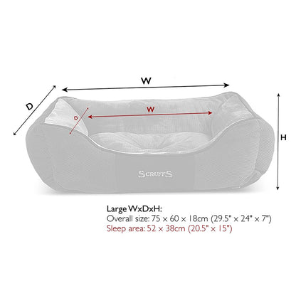 Scruffs Chester Box Bed Graphite
