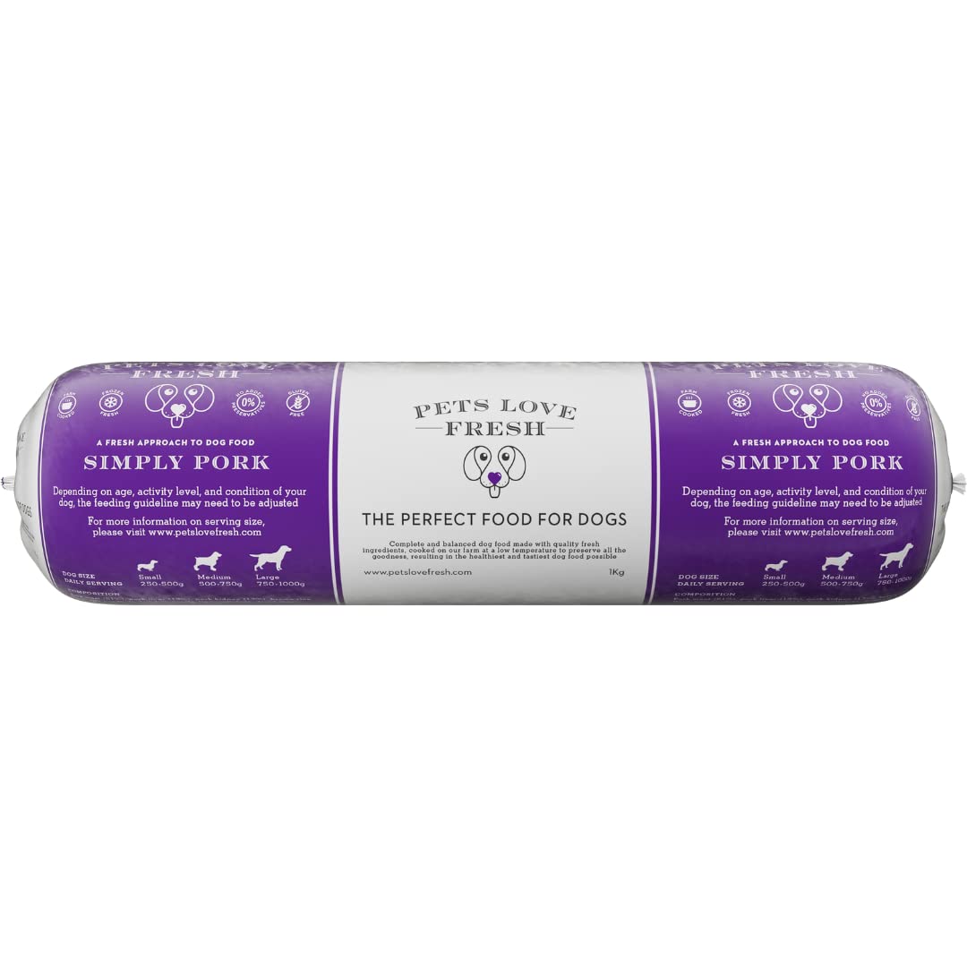 Fresh Dog Food Simply Chicken 5 x 600g Chub Rolls