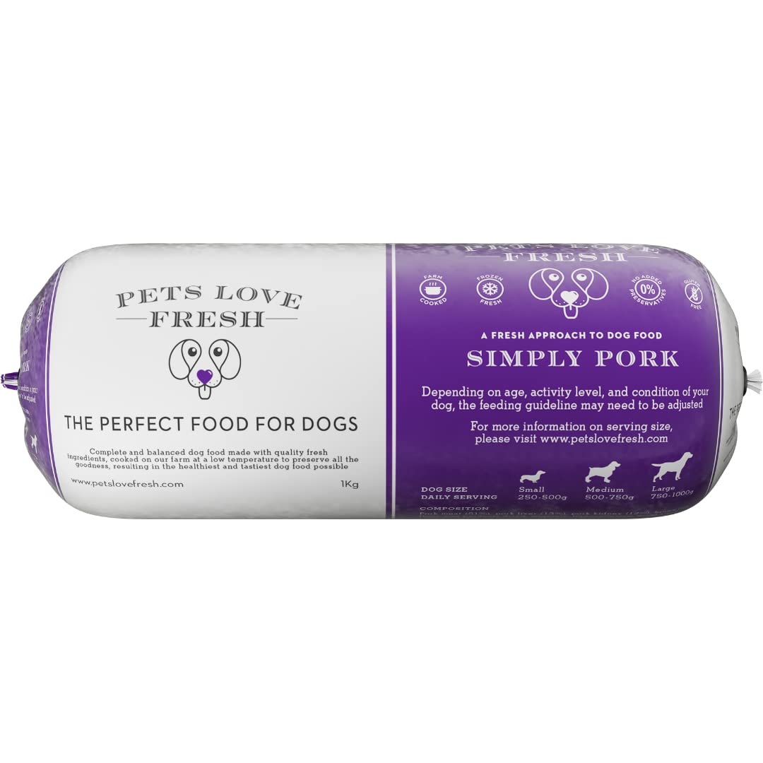Fresh Dog Food Simply Chicken 5 x 600g Chub Rolls