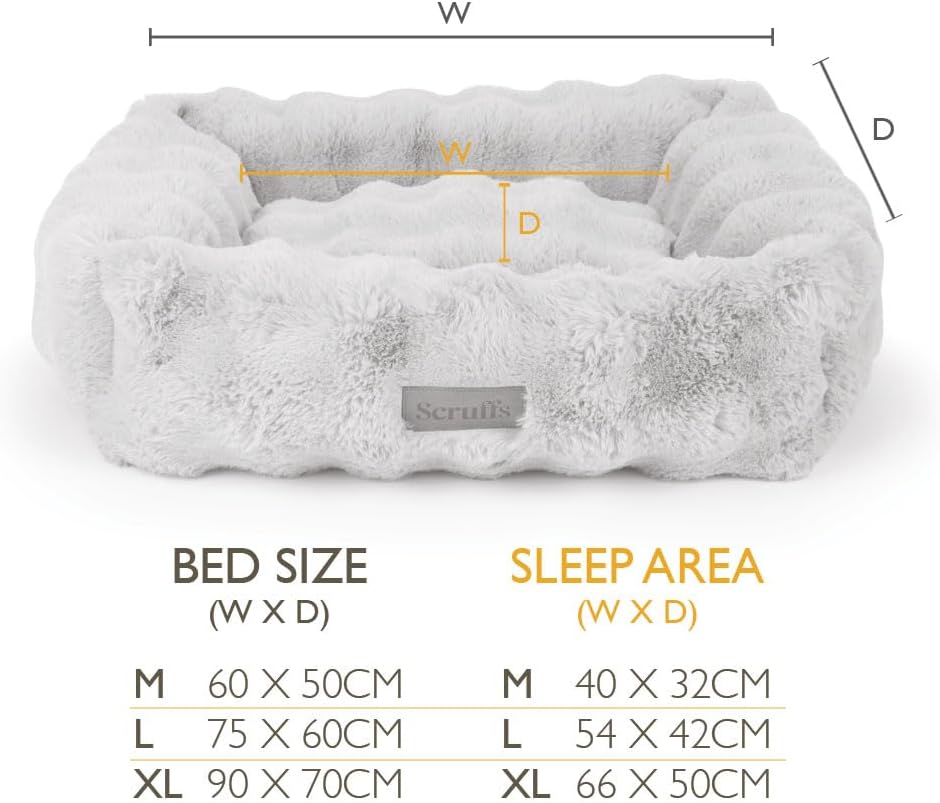 Scruffs Luxury Alpine Box Bed For Dogs or Cats (M)