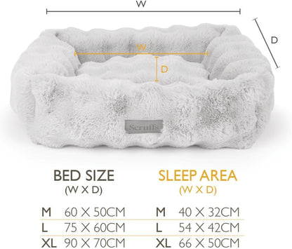 Scruffs Luxury Alpine Box Bed For Dogs or Cats (M)