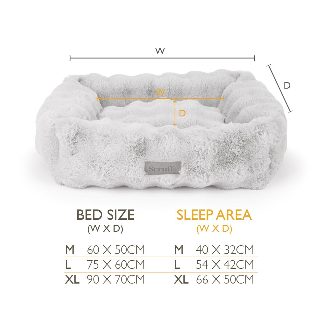 Scruffs Luxury Alpine Box Bed For Dogs or Cats (M)