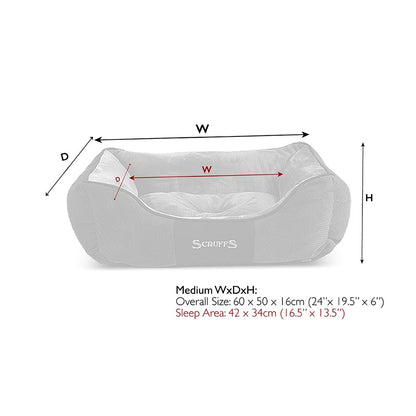 Scruffs Chester Box Bed Graphite
