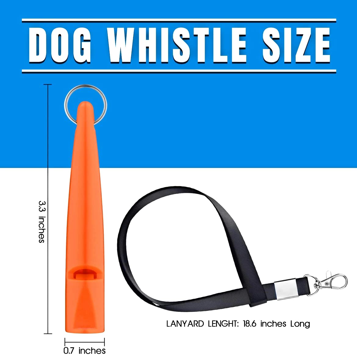 Gun Dog Training Whistle with Lanyard