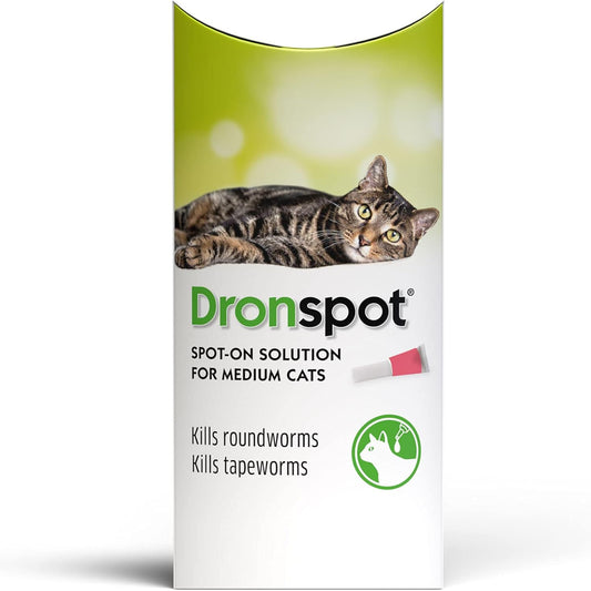 Medium Cat Spot-On Worming Solution 1 Pipette