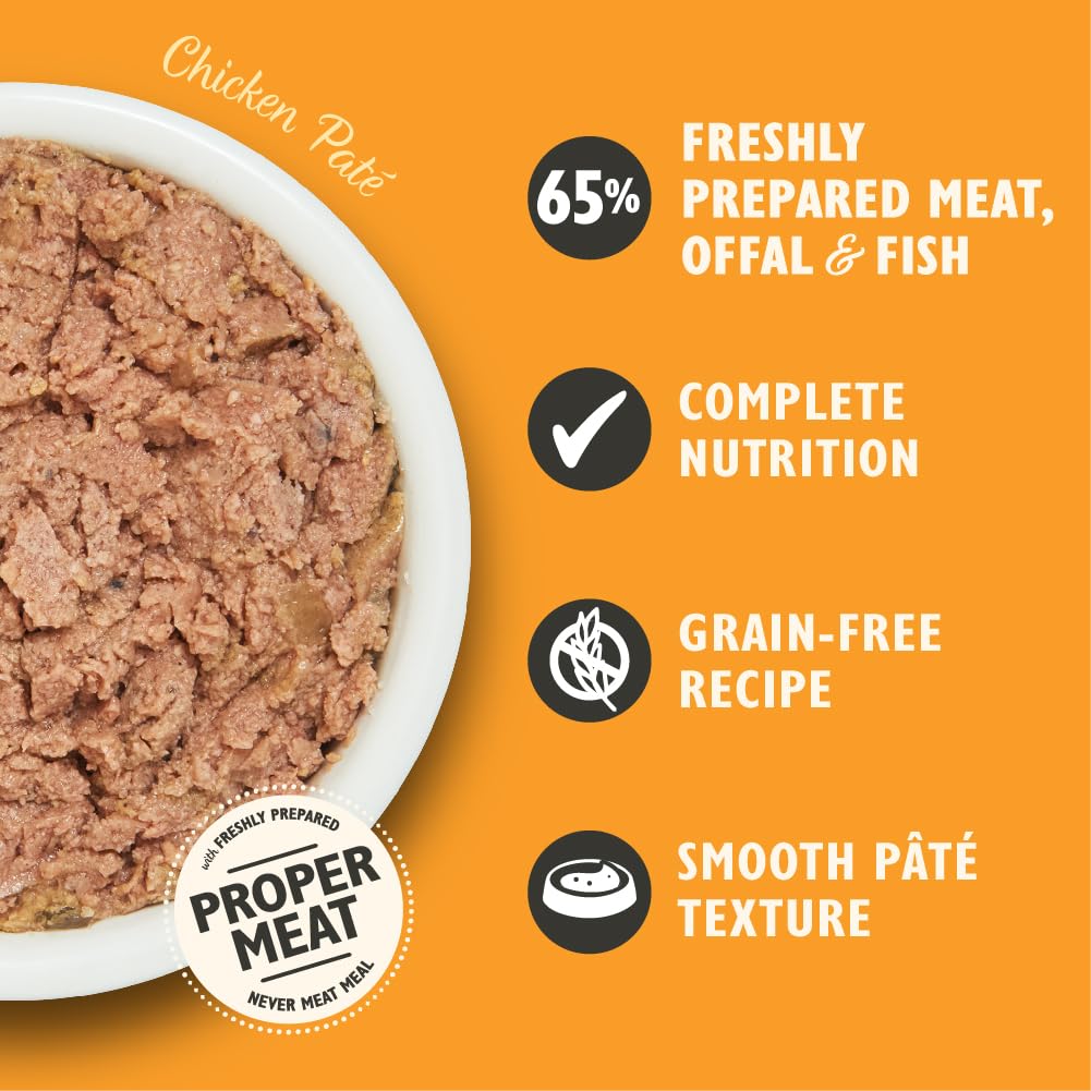 Smooth Paté Selection Adult Cat Food 4 x (8 x 85g)