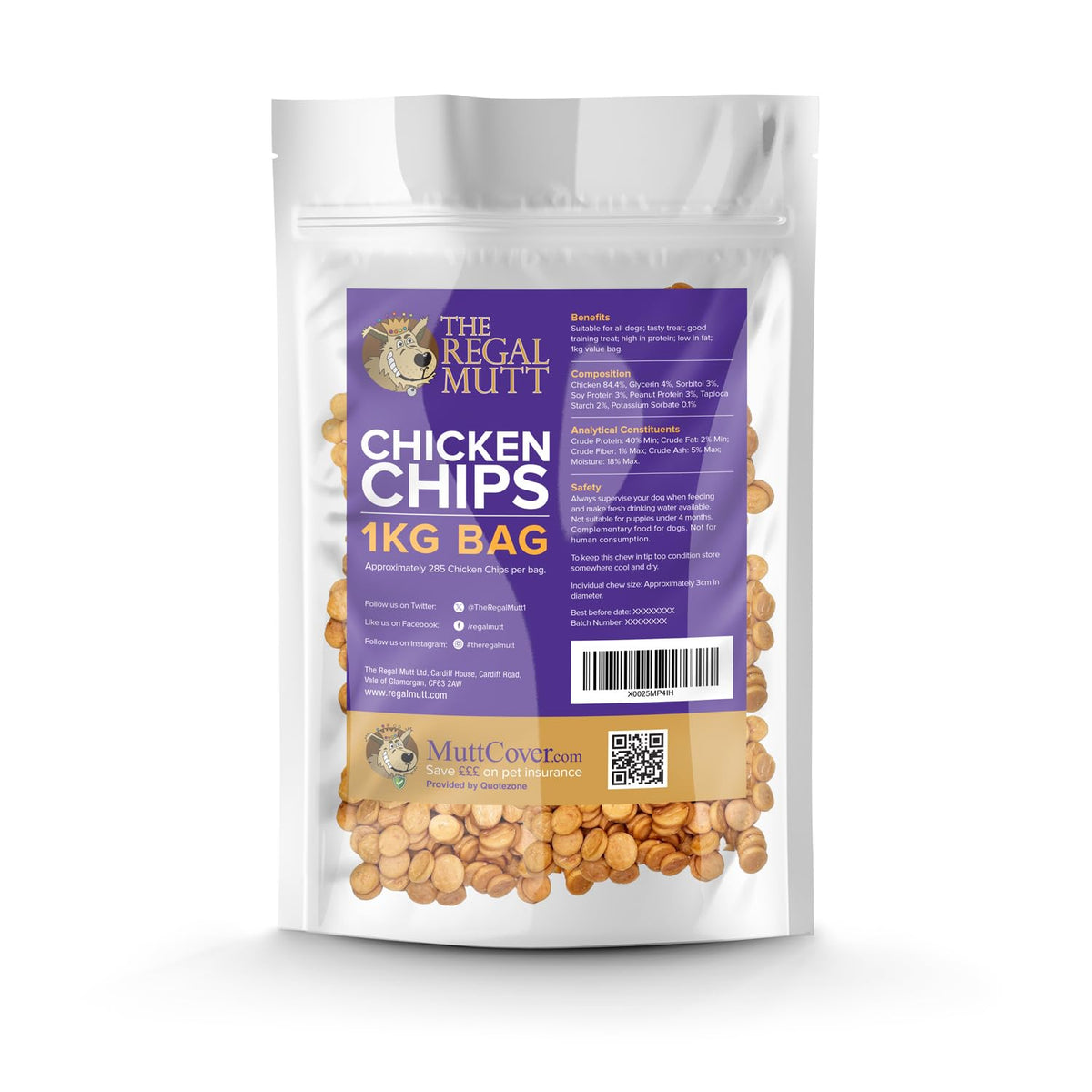 Chewy Duck Fillets 1kg Bag