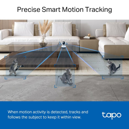 Tapo C211 2K 3MP Pan/Tilt Indoor Security Camera Pet Camera CCTV Camera