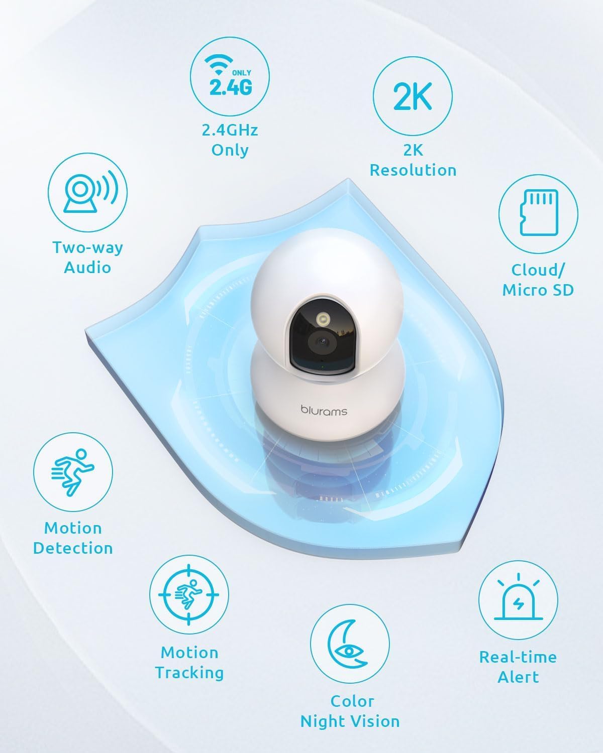2K Pet Camera