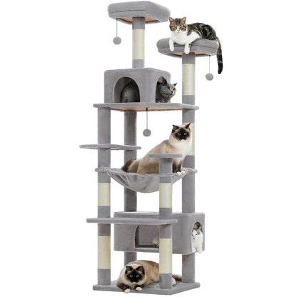184cm Tall Cat Tree Tower for Large Cats