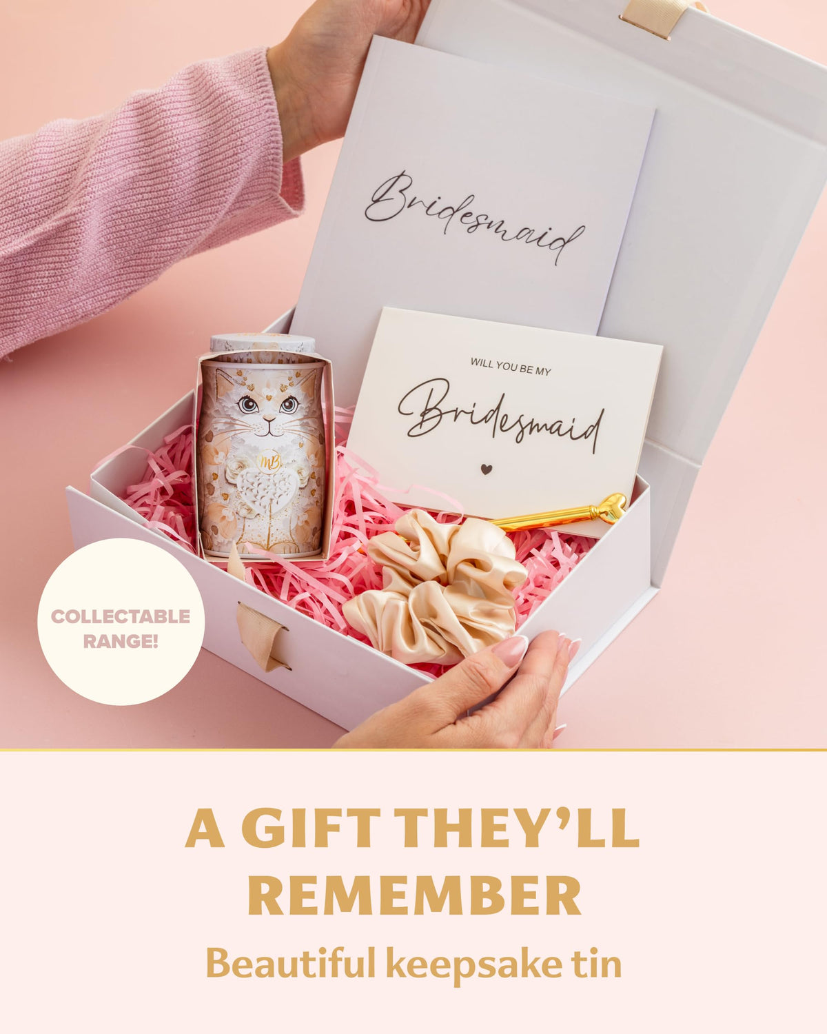 Monty Bojangles Kit-Tins Cocoa Dusted Chocolate Truffles Gift Set (4 x 36g) Four Flavours In One, Luxury Chocolatey Truffles - Collectable Cat Tins, Truffles Chocolate Gift Box With Bespoke Design