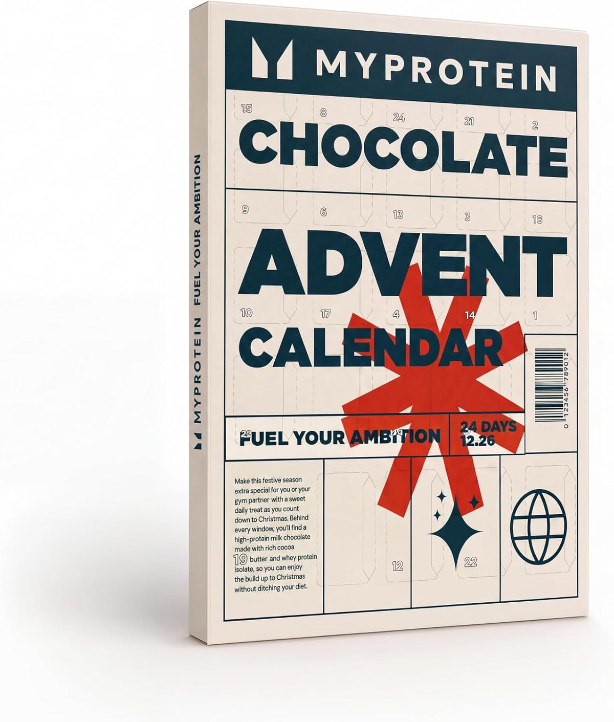 Myprotein Chocolate Protein Advent Calendar - 24 Days - 182g