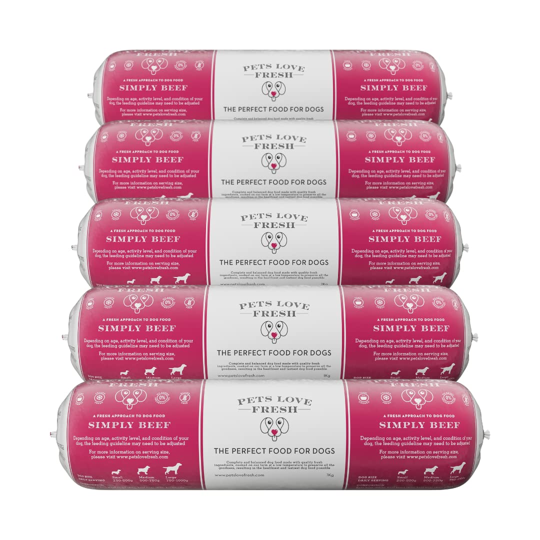 Fresh Dog Food Simply Chicken 5 x 600g Chub Rolls
