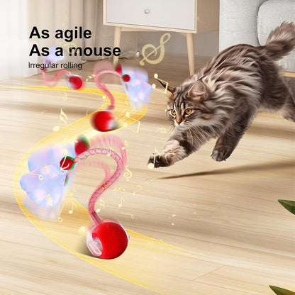 Speedy Tail 2.0 Interactive Rolling Cat Ball Toy