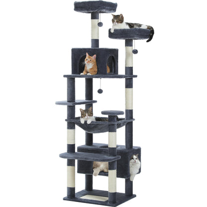 184cm Tall Cat Tree Tower for Large Cats