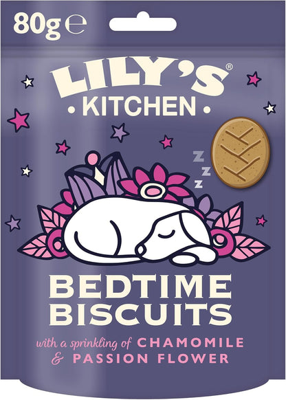 Lily's Kitchen Bedtime Biscuits - Complete Natural Dog Treats (8 x 80g)