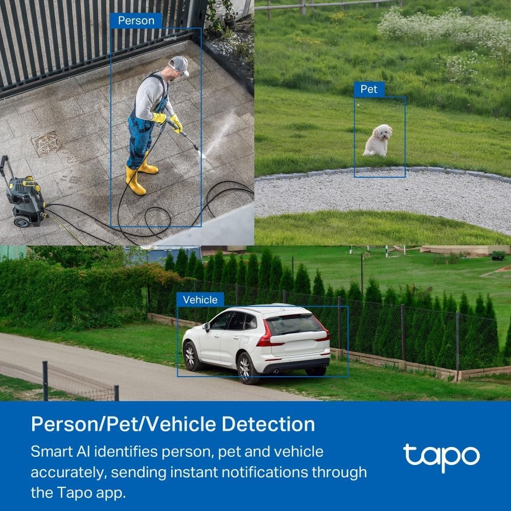 Pan/Tilt Smart Outdoor Security Camera