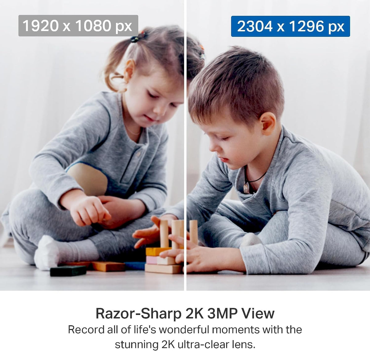 Tapo C211 2K 3MP Pan/Tilt Indoor Security Camera Pet Camera CCTV Camera