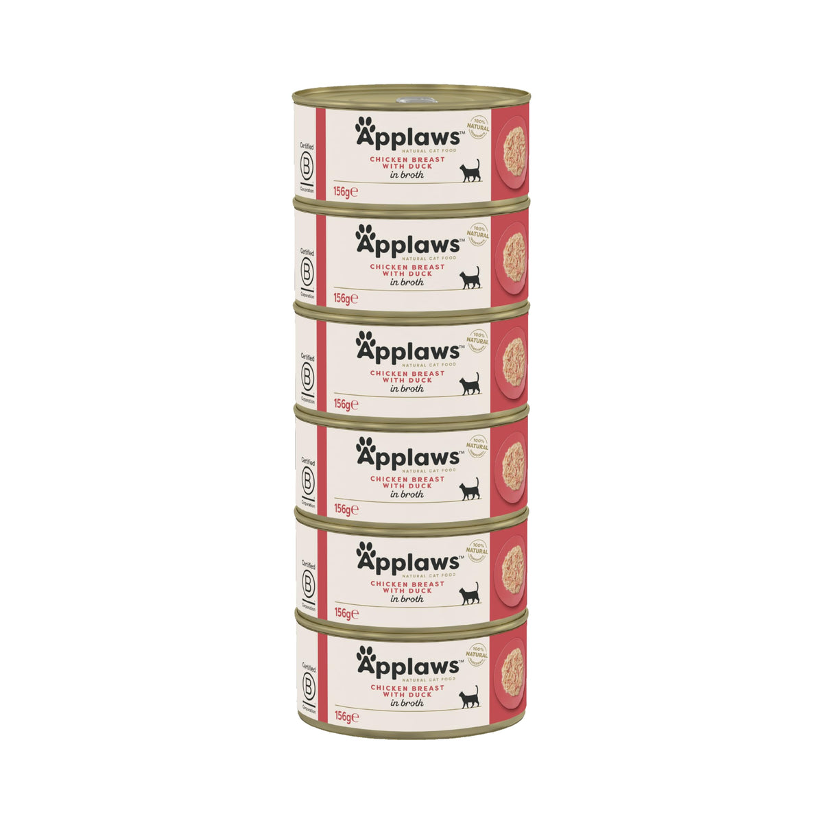 Natural Wet Cat Food Chicken in Jelly 24 x 70g Tins