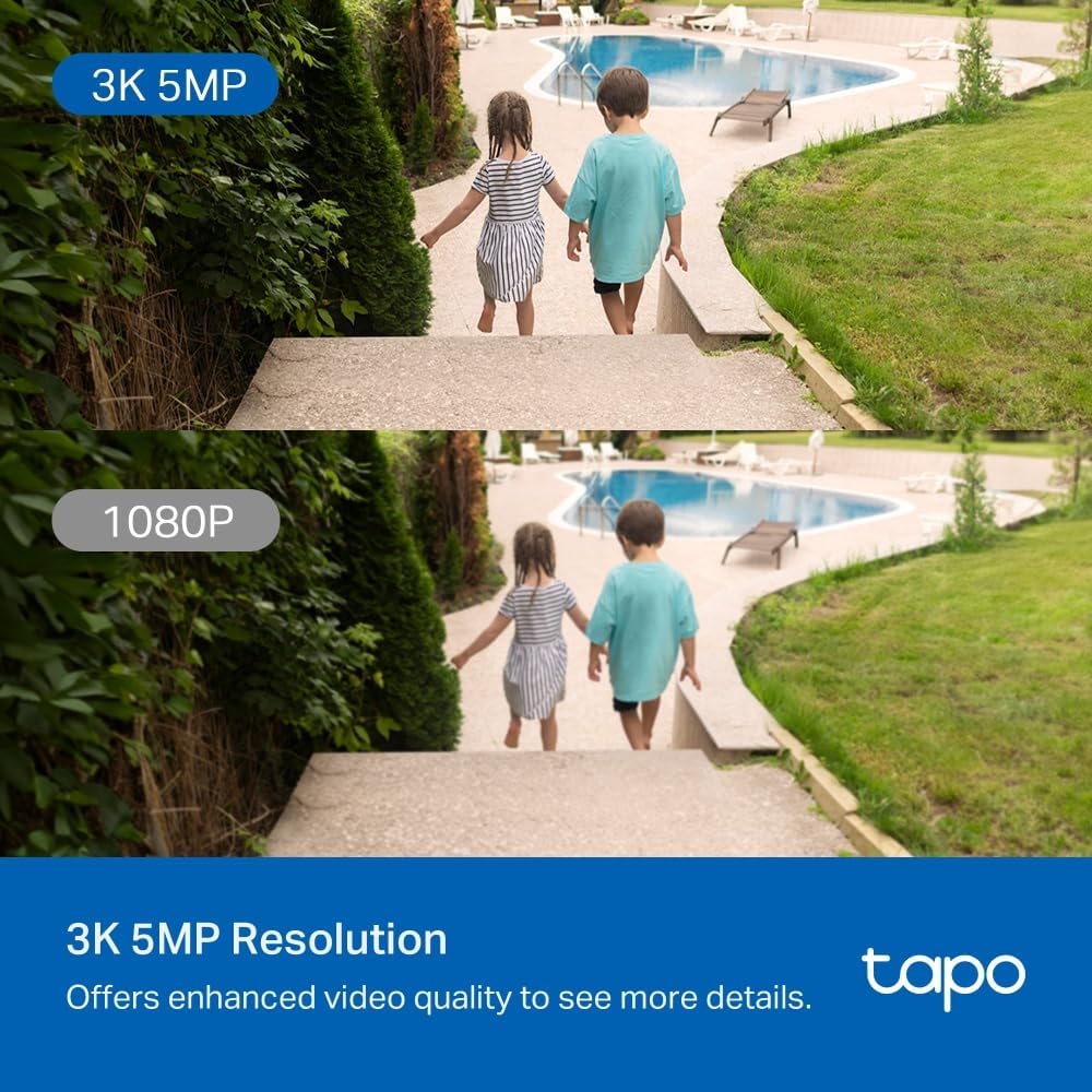 Pan/Tilt Smart Outdoor Security Camera