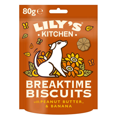 Lily's Kitchen Bedtime Biscuits - Complete Natural Dog Treats (8 x 80g)