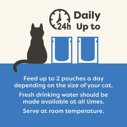 Natural Wet Cat Food Tuna Selection in Broth 12 x 70g Pouches