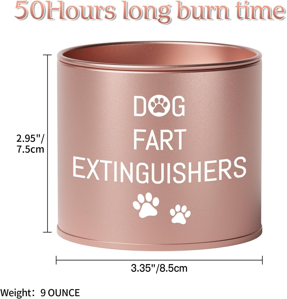 PRSTENLY Dog Lovers Gifts for Women, 9OZ Scented Candles