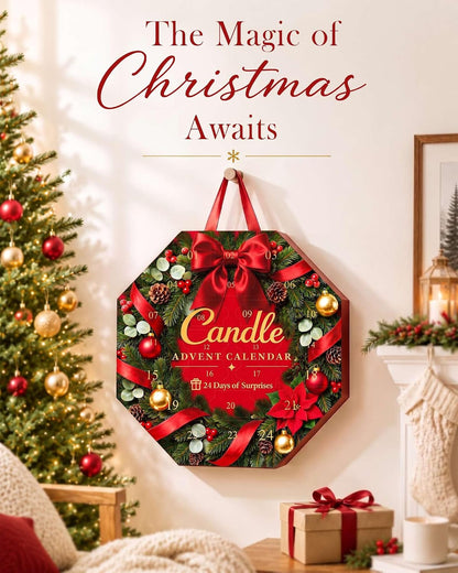 Candle Advent Calendar 2026, 24-Day Scented Candle Gift Set for Women