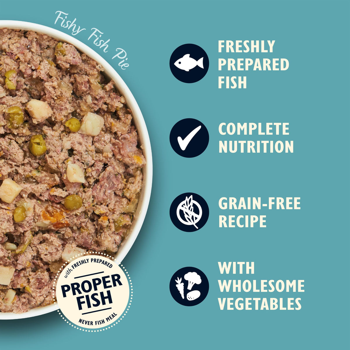 Natural Adult Wet Dog Food Cottage Pie Grain-Free Recipe 10 x 150g