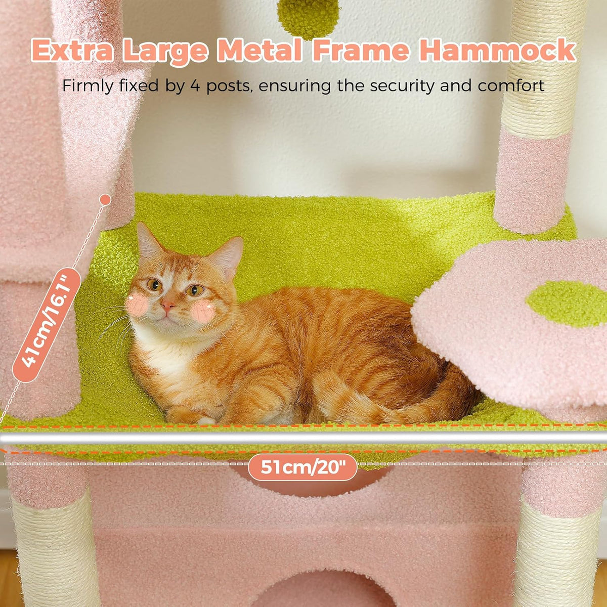 184cm Tall Cat Tree Tower for Large Cats