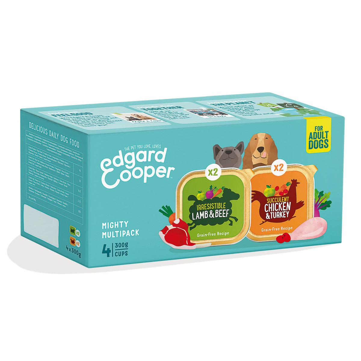 Grain-Free Wet Dog Food for Adult Dogs 11 x 150g