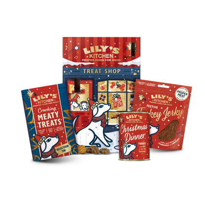Lily's Kitchen Made with Natural Ingredients Christmas Advent Calendar Treats for Adult Dogs