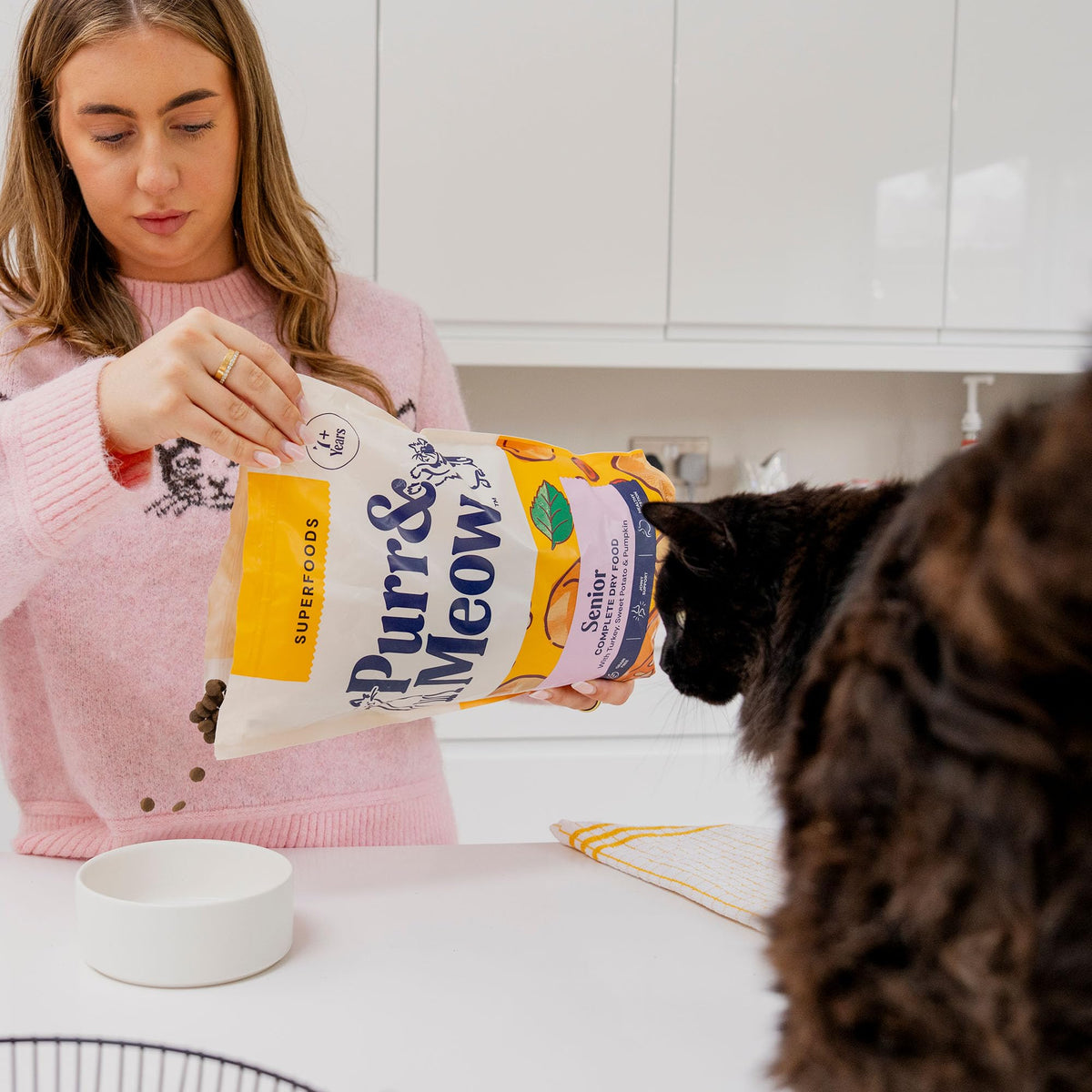 Adult Cat Superfood Complete Dry Cat Food, Turkey, 1.5kg