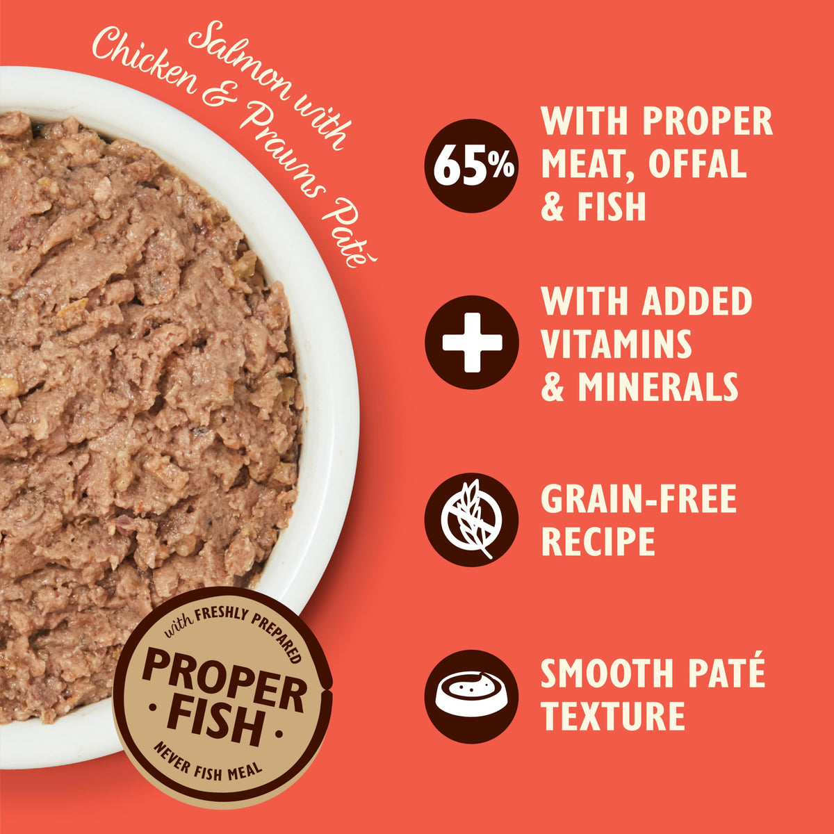 Smooth Paté Selection Adult Cat Food 4 x (8 x 85g)