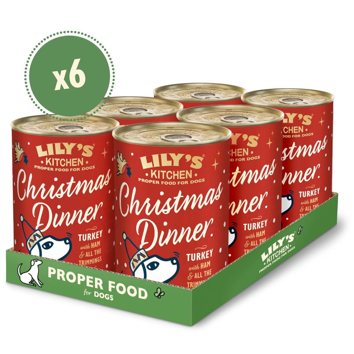 Lily's Kitchen Made with Natural Ingredients Christmas Advent Calendar Treats for Adult Dogs