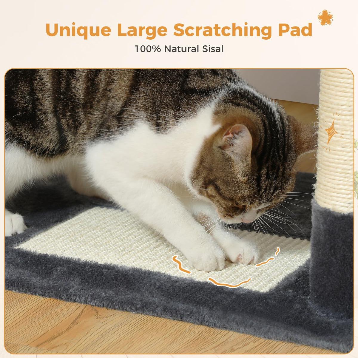 184cm Tall Cat Tree Tower for Large Cats