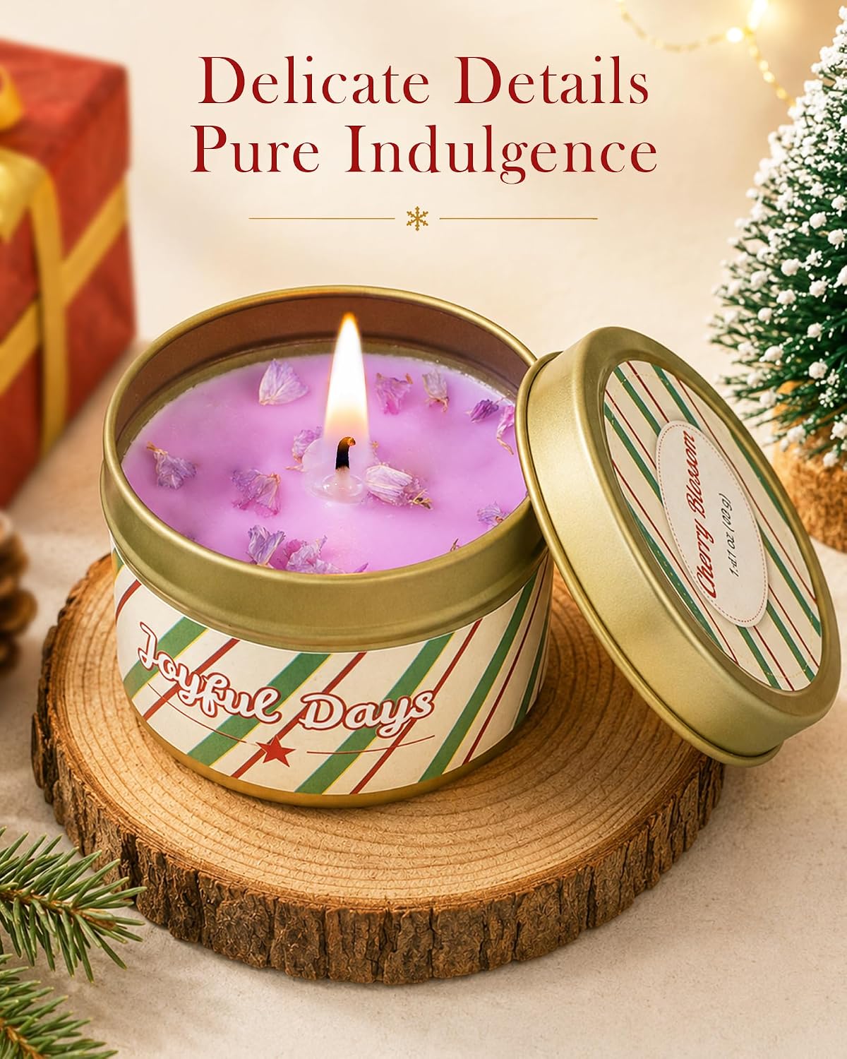 Candle Advent Calendar 2026, 24-Day Scented Candle Gift Set for Women