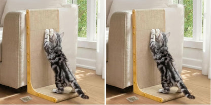 58cm L Shape Cardboard Cat Scratcher Bed