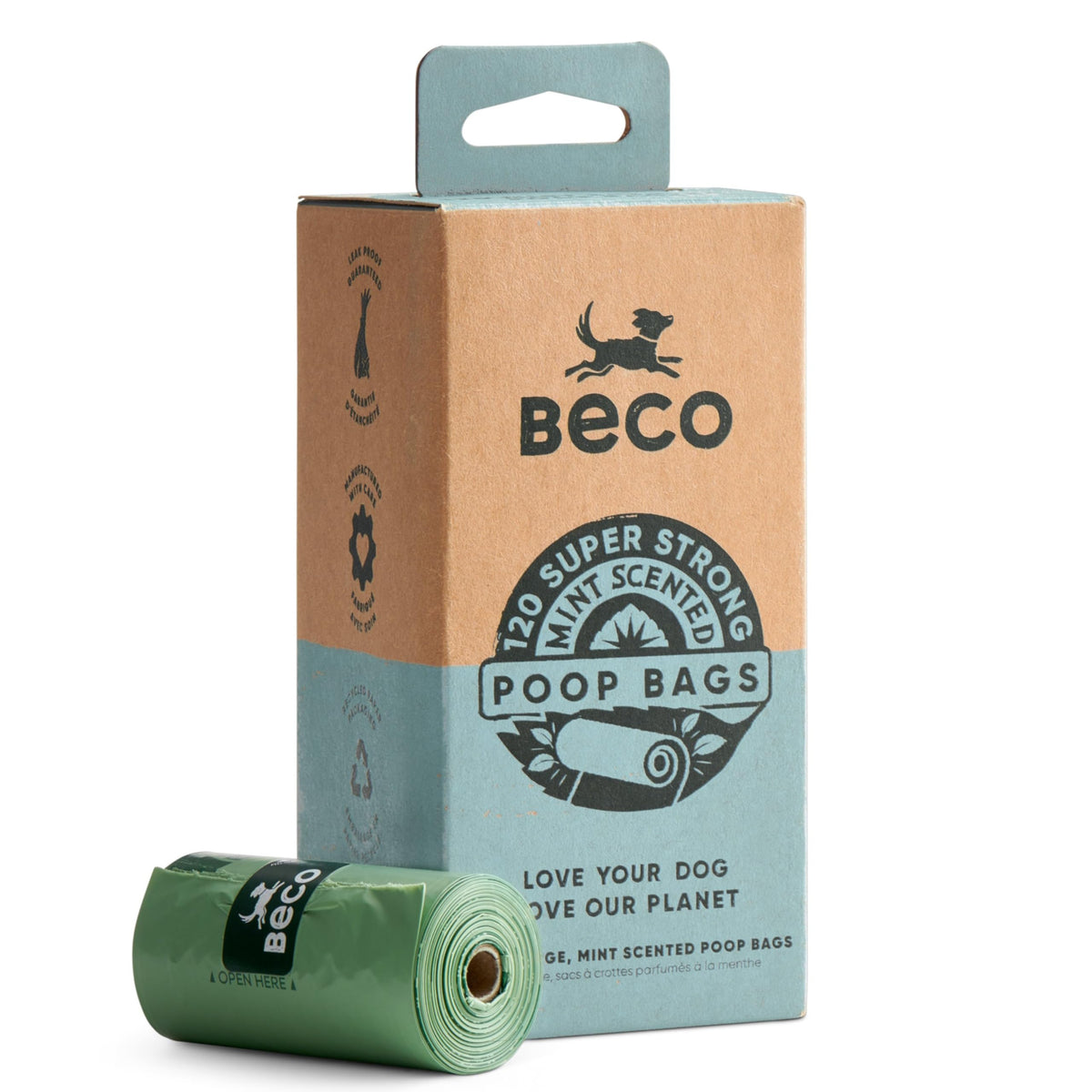 Strong Large Dog Poop Bags Rolls