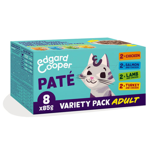 Grain Free Wet Cat Food Paté Salmon & Chicken 16 x 85g
