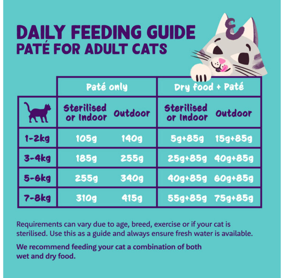 Grain Free Wet Cat Food Paté Salmon & Chicken 16 x 85g