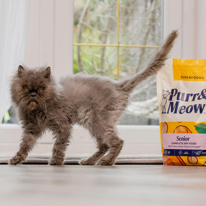 Adult Cat Superfood Complete Dry Cat Food, Turkey, 1.5kg