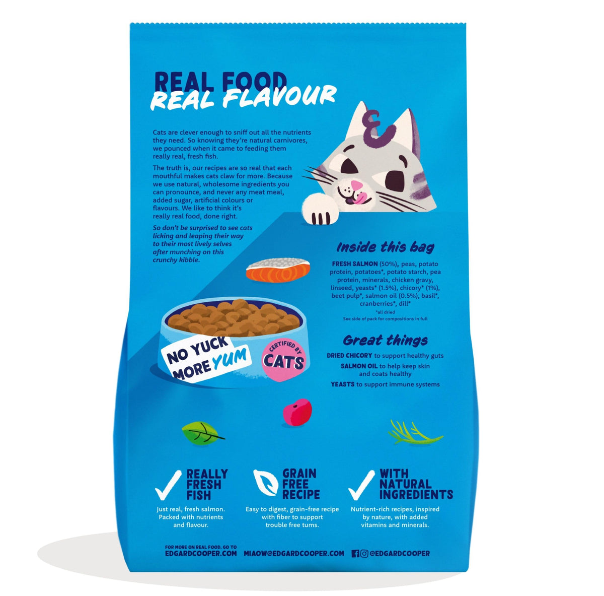 Grain Free Adult Dry Cat Food Chicken 2kg